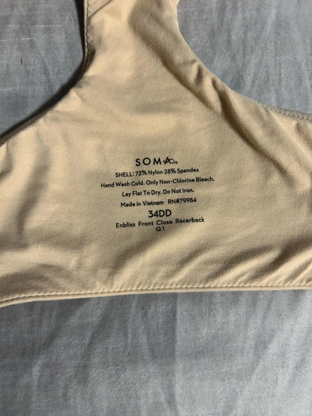 Soma seamless molded